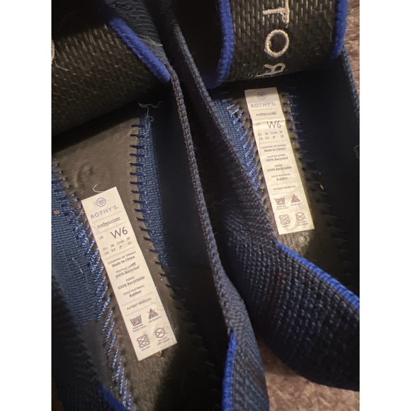 Rothy’s Deep Teal Python Points size 6 - Picture 3 of 5